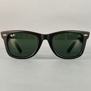 RAY-BAN One Size Wayfarer Black Acetate Sunglasses